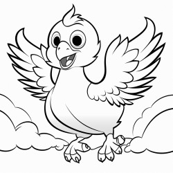flying chicken