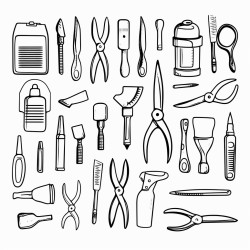 tools aesthetic