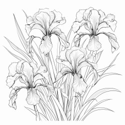 iris flowers