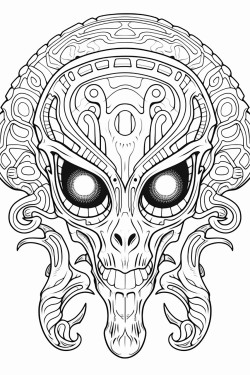 weird alien creature