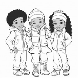 little black girls and boys