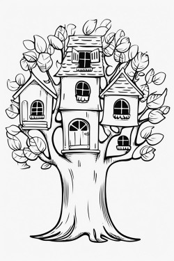 tree shaped house