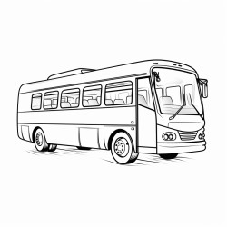 realistic bus