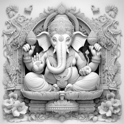 a ganpati ideol