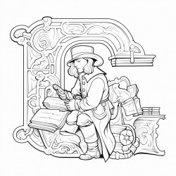 coloring pages of alphabates letters