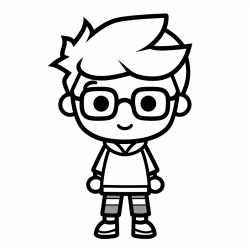 simple case thick black outline easy design comfy style