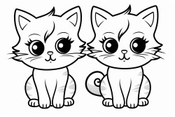 gatos tristes