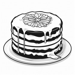 boston cream pie layers of cake and cream topped with a chocolate ganache