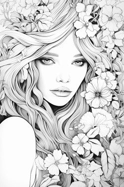 mulher colhendo flores no jardim