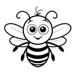 a cute bumblebee