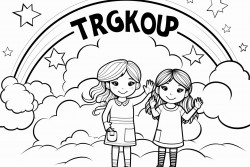 thank you nurses with sky and rainbow in the background