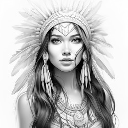 native american woman