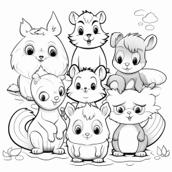 Moustros tiernos bonitos