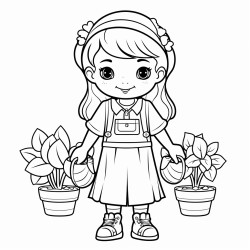 amouse girle wear plants and shirt