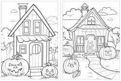 halloween and autumn themed