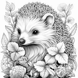 a hedgehog