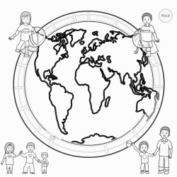a poster for polio free world