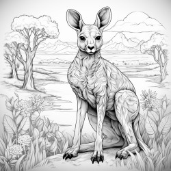 a kangaroo
