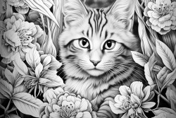un gato