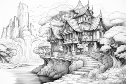 fantasy landscape