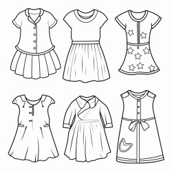 set of clothes