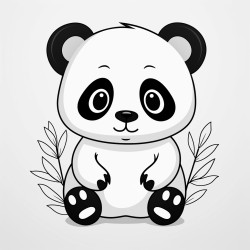 panda cute