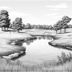 golf course