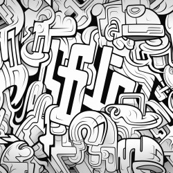 graffiiti text rofs