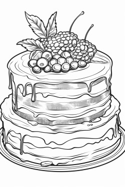 lusciously layered chocolate cake rich and decadent sweet