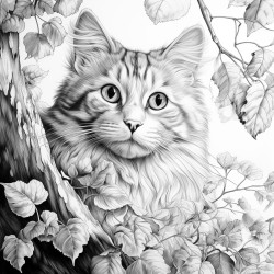 cat in the tree