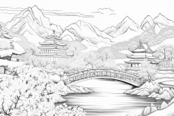 donghua landscape scenery