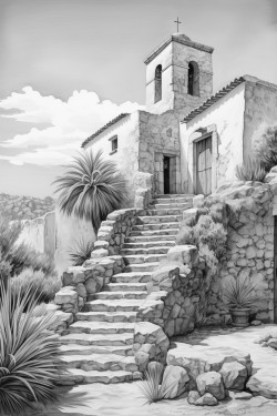 iglesia de un pueblo mgico
