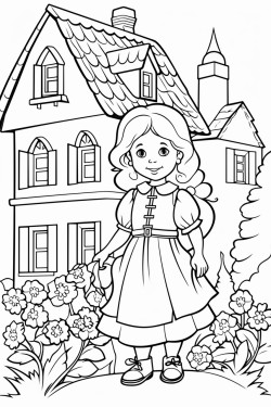 wilka antystresowa kolorowanka