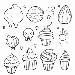 balloon shapes of food