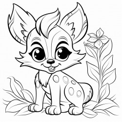 write me a childrens coloring book on the theme of dachafor a4