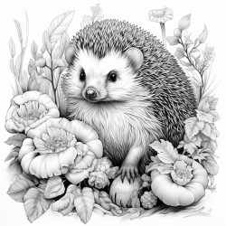 a hedgehog