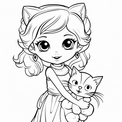 fairy with cat body