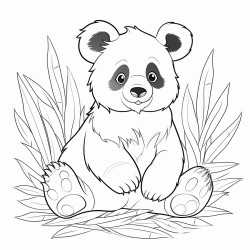 panda leaves