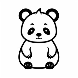 simple animal with little negative space label animal no background