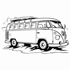 bold and easy surf van