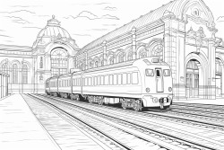 train station