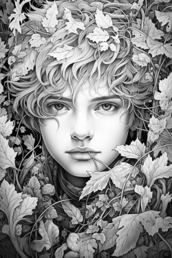 art neuveau elf