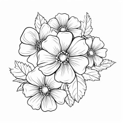 watercolor flowers