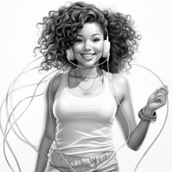 black girls jumping rope