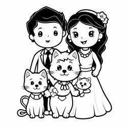 25years marriage with 3 cats and 1 dog