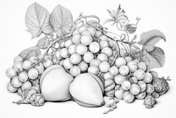 still life with fruits