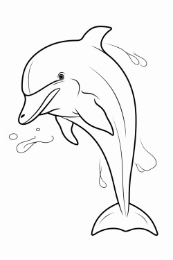 dolphin under the water