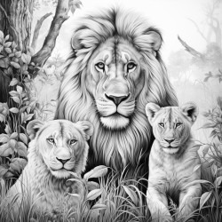 a lion a tiger and a bear in the same image