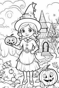 umiechnita dynia halloween z cukierkami wystajcymi z gry gowy