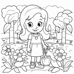 banana in a beautiful garden